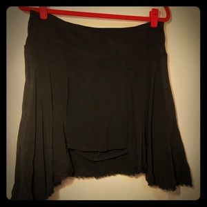 Black Free People Mini Skirt